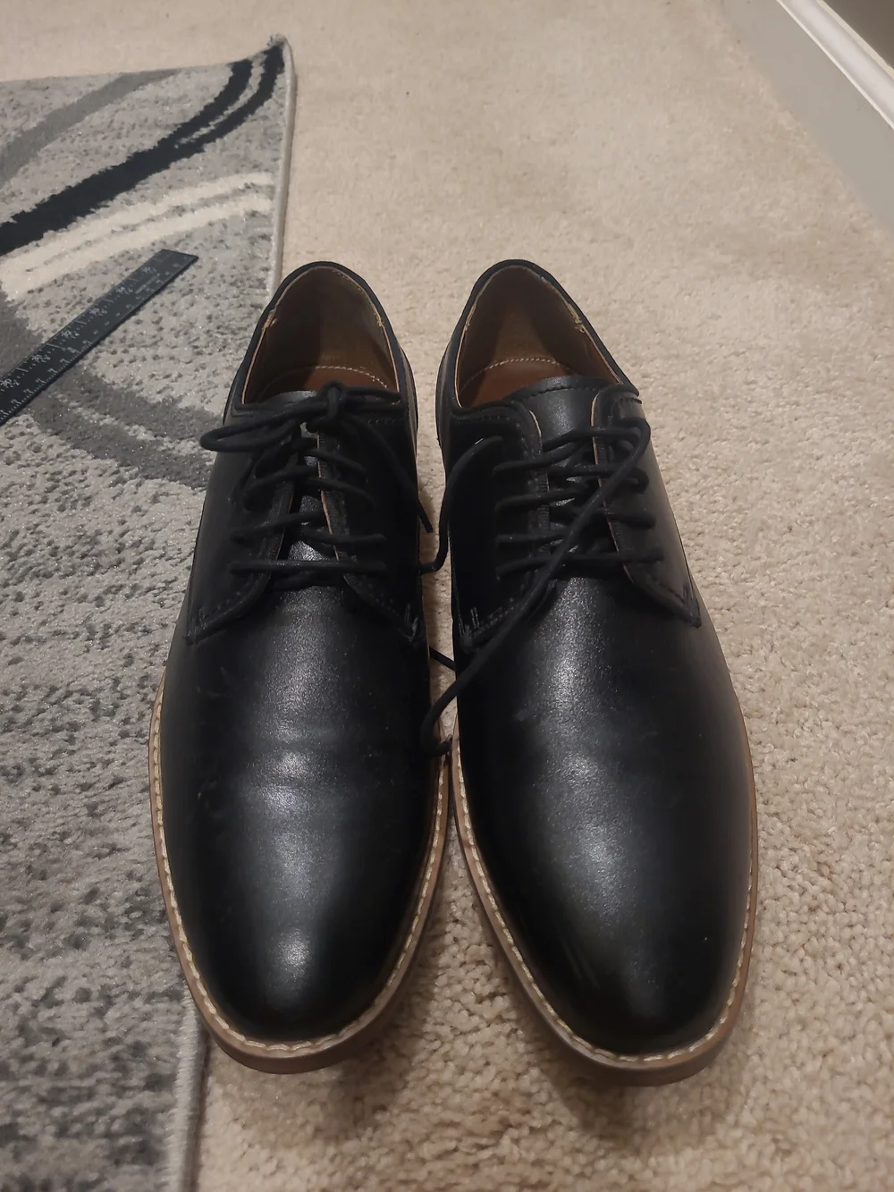 Crown and Ivy Oxford Leather Dress Shoes - Size 10 M